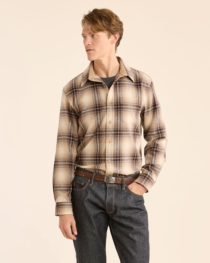 MEN'S PLAID LODGE SHIRT